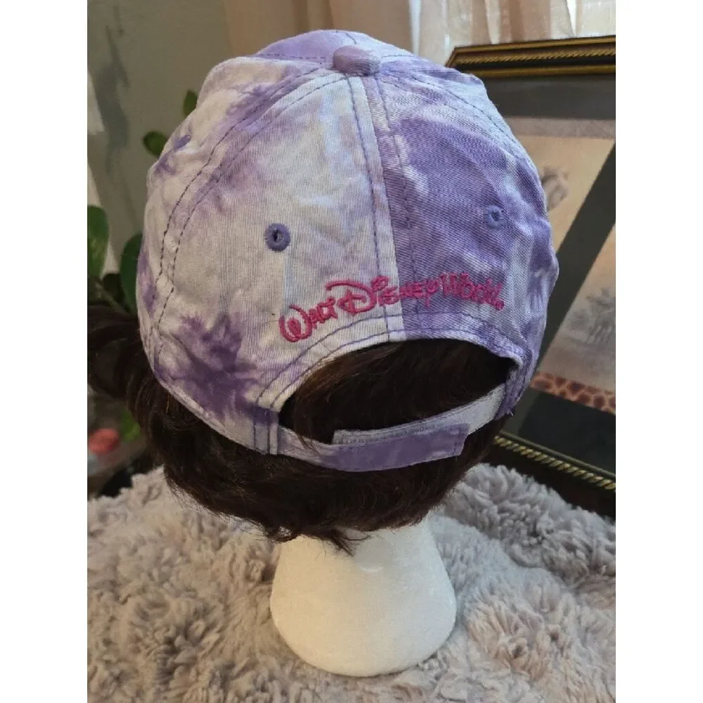 Disney Tinker Bell Purple Tie-Dye Kids Baseball Cap